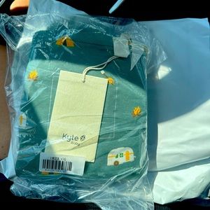 Kyte baby camping crib sheet